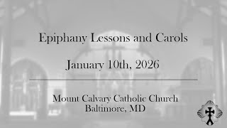 26-01-10 Epiphany Lessons and Carols