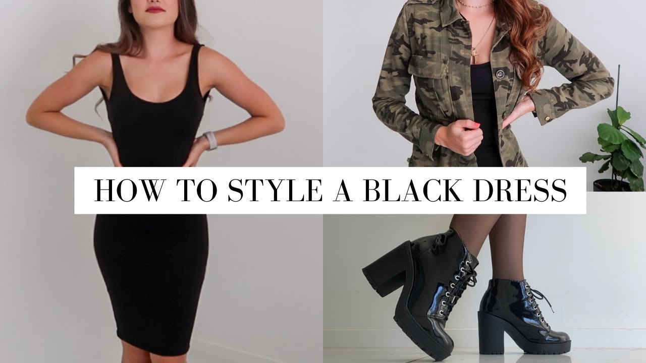 6 Way To Wear A Little Black Dress - My Style Vita