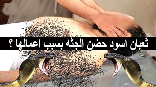 امام مسجد .. ثعبان اسود حضن جثته بسبب الي عمله في حياته ؟