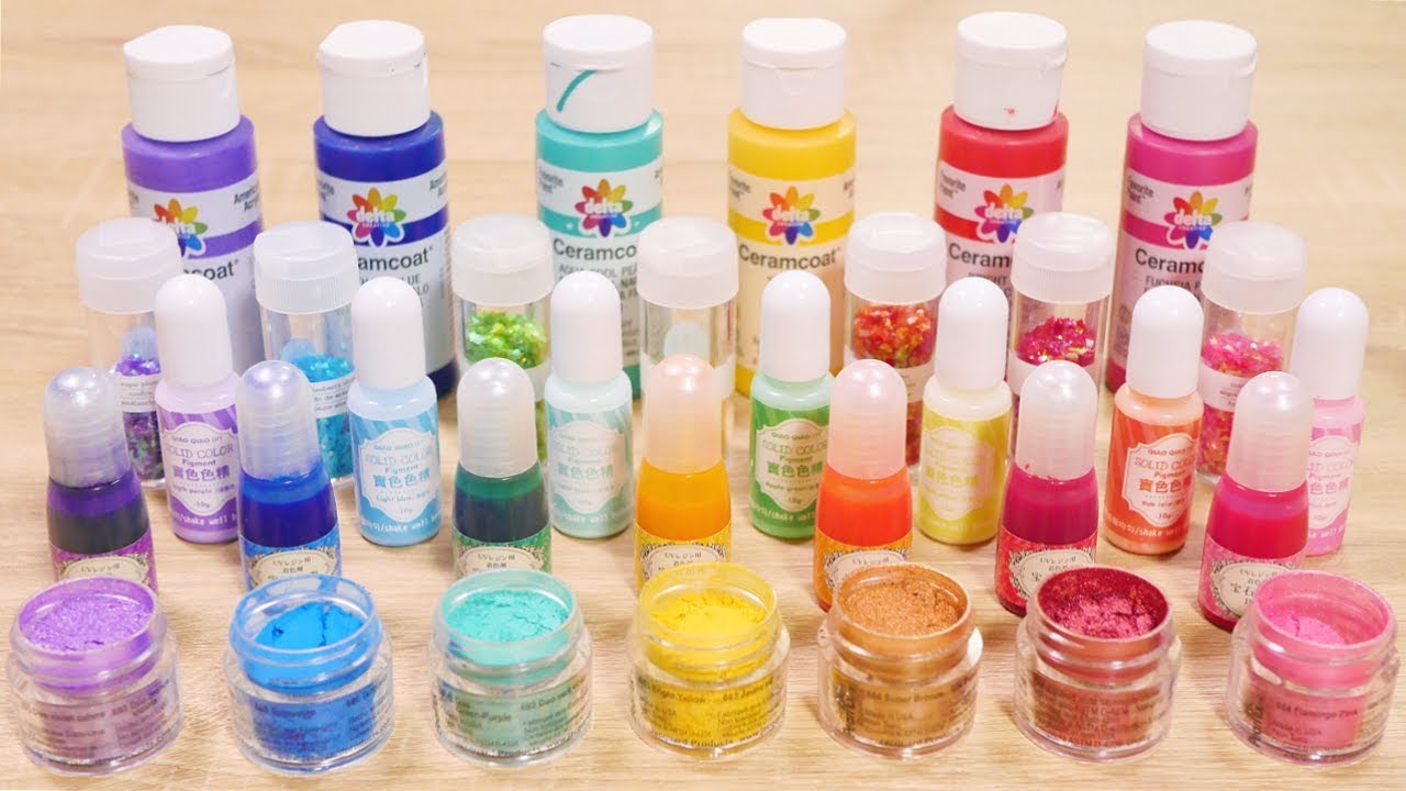 Alternative Ways To Dye Resin 