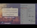 Уроки Microsoft Azure - Что такое Azure Container Registry и как его использовать