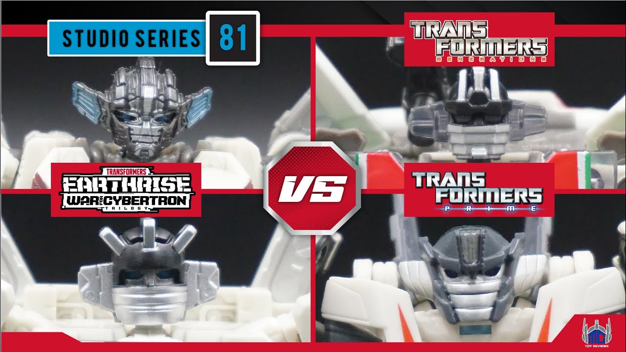 Autobot Wheeljack size comparison. SS81 vs Earthrise vs Generations vs