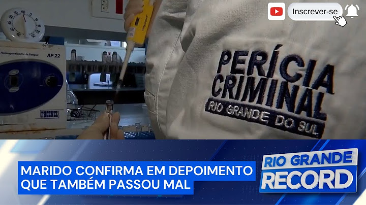Envenenamento por arsênio: marido queria separação da autora dos crimes