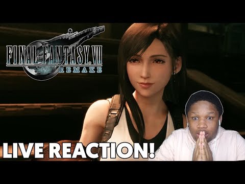Final Fantasy 7 Remake E3 2019 Trailer Reaction! TIFA IS BACK!