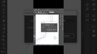 Dynamic Line Wave   Adobe Illustrator Tutorial #youtubeshorts #youtube#illustration