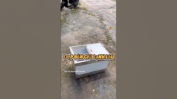 Thùng đá inox 304 âm bàn – gọn gàng, sang trọng, giữ lạnh cực lâu #inoxyennam