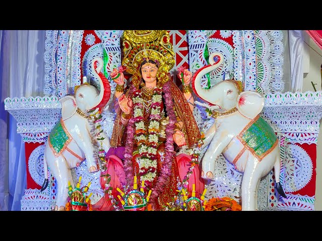 The Famous Gaja Laxmi Puja (ଗଜଲକ୍ଷ୍ମୀ) Decoration in Kendrapara, Odisha | Satya Bhanja