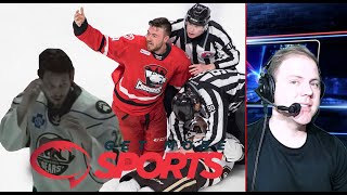 INSANE Hockey Fight Leaves Kale Kessy Unconscious! Should Hockey Ban Fighting?