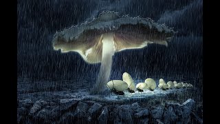 &quot;Tranquil Dreams in the Mushroom Palace: A Night of Enchantment&quot; Relaxing Rain Sound