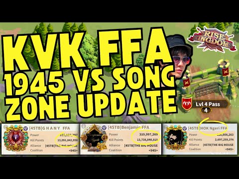 LIVE UPDATE KVK HELL FFA 1945 vs 1302 S0NG | HOK Ngeri VS Everybody | RISE OF KINGDOMS ROK INDONESIA