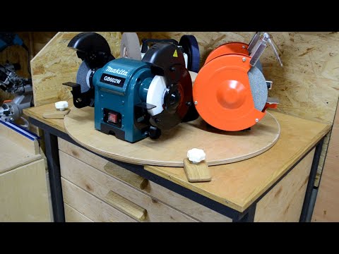 Homemade Bench Grinders cabinet