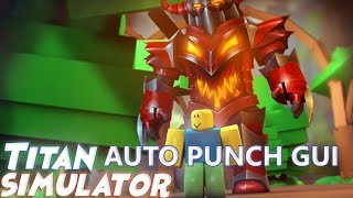 Titan Simulator Auto Punch Gui Roblox Exploiting By Meez - roblox tiitan sim hack script