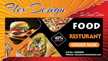 CorelDraw Tutorial | Pana Flex design in CorelDraw || #AhadGraphics | 2022 2023 |