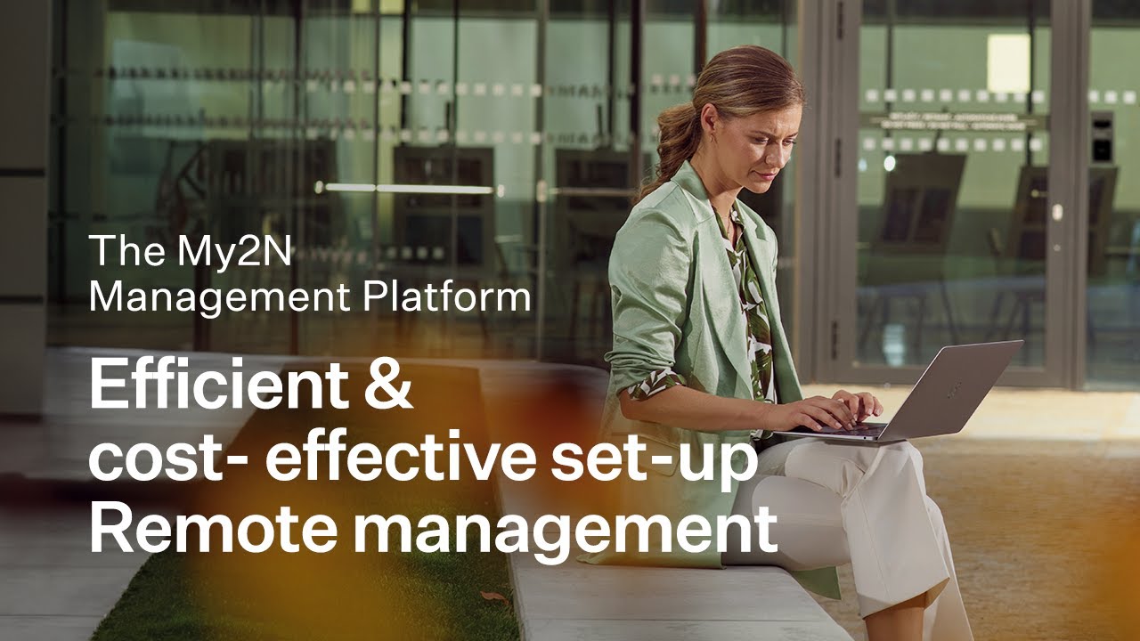 Get remote IP door entry set up with the My2N Management Platform - YouTube