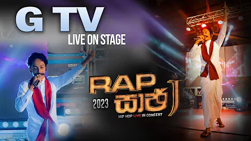 G TV Live on Stage | RAP Sajje with @Dj_imalka
