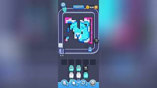 Pixel Flow Level 17 + 18 Solution Walkthrough 