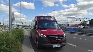 Vilniaus Transportas. 122 Autobusas. Naujoji Vilnia - Pavilnys - Guriai - Kalnėnai - Naujininkai.