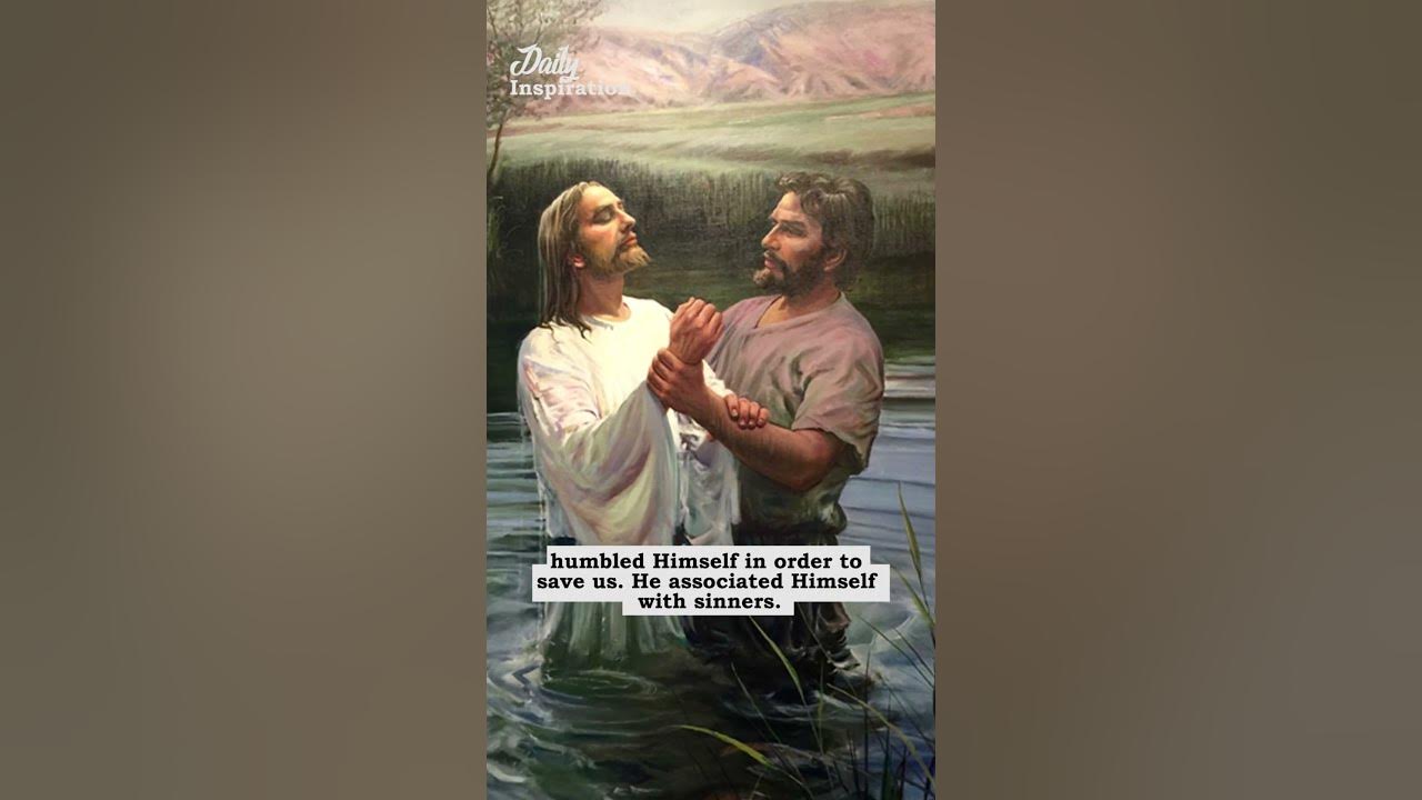 why-did-jesus-need-to-be-baptized-if-he-was-sinless-youtube