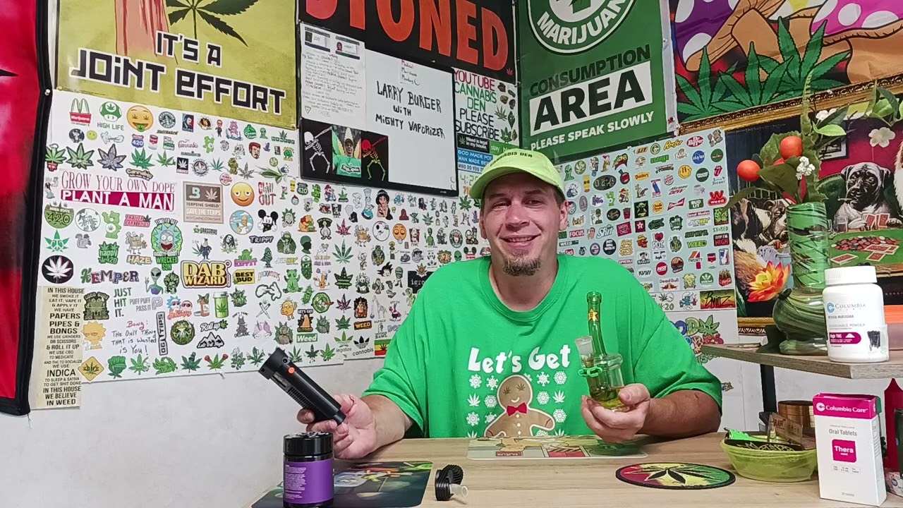 medical marijuana monday: larry burger with mighty vaporizer