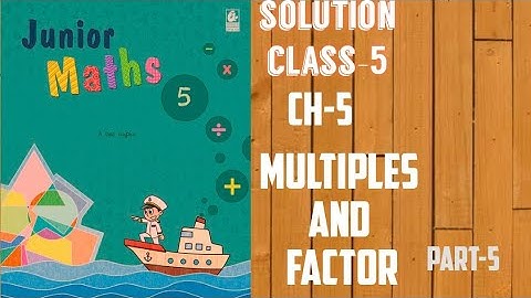 #DIVIBILITY_BASED_EXERCISE #PATHSALA_EXPRESS A DAS GUPTA JUNIOR MATHS CLASS-5TH //MULTIPLE & FACTOR