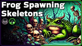 🐸🦴 Frog Spawning Skeleton Beatdown! Golgari Enchantment time | MKM Karlov Manor - MTG Standard Arena