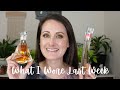 What I Wore Last Week // All of the Perfumes I Wore