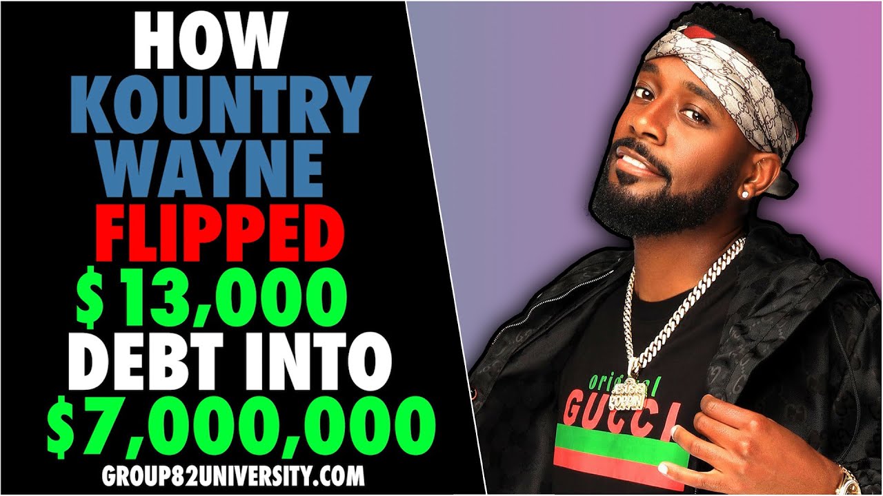 Как Кантри Уэйн превратил долг в 13 000 долларов в 7 000 000 долларов | Контент-маркетинг