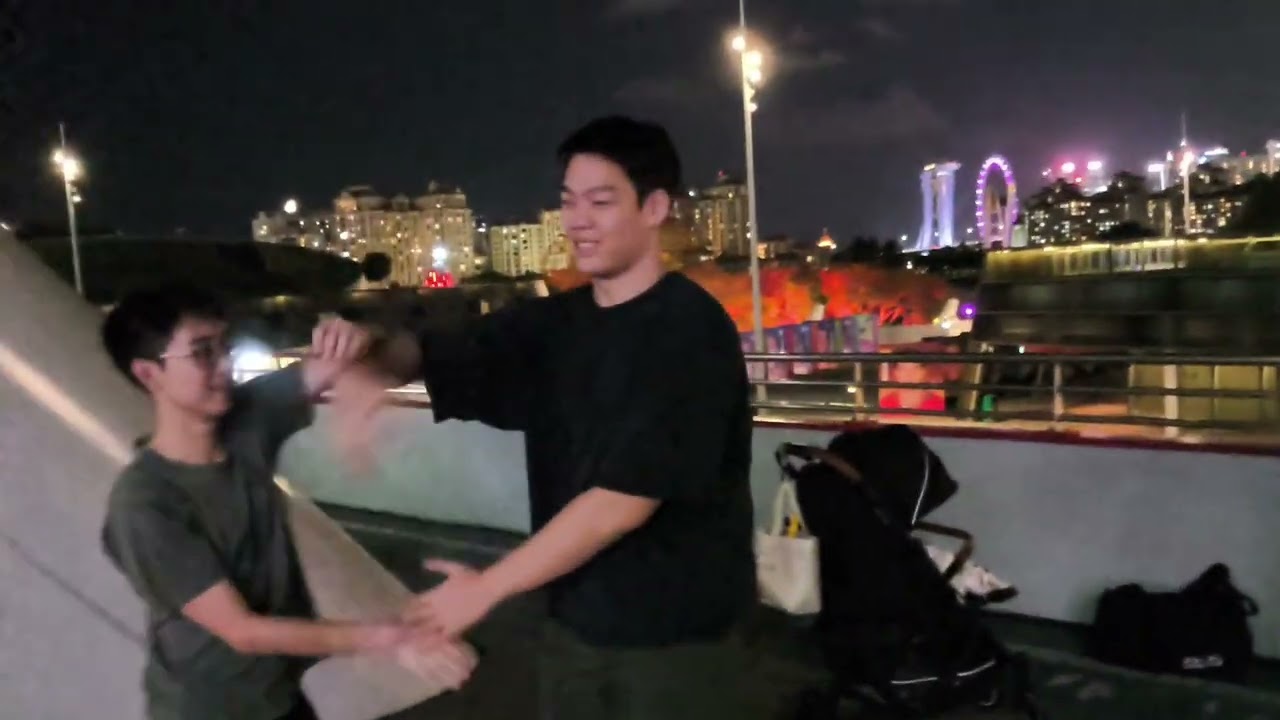 Awesome Chi Sau gathering with CST lineage Tom Allison & his students @ Singapore Stadium