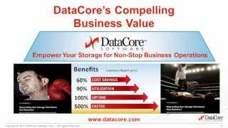 Stop Letting Your Storage Knock Out Your Business with DataCore Storage Virtualization