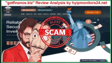 gotfinance.biz" Review Analysis by hyipmonitors24.net
