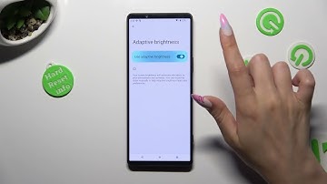 How to Activate Auto Brightness in SONY Xperia 1 V – Screen Brightness Option