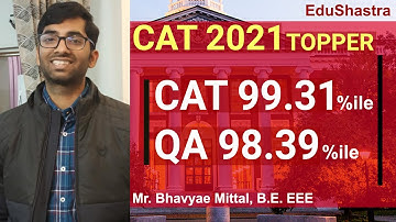 CAT 2022 Preparation, CAT 2022 Coaching, CAT 2021 Toppers, Bhavyae, CAT 2022 Strategy, CAT 2022 Mock