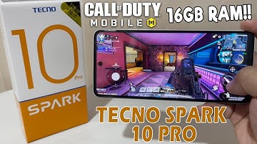 Call of Duty: Mobile Gameplay on TECNO SPARK 10 PRO (16GB RAM) | MAX SETTING?? (BR + MULTIPLAYER)