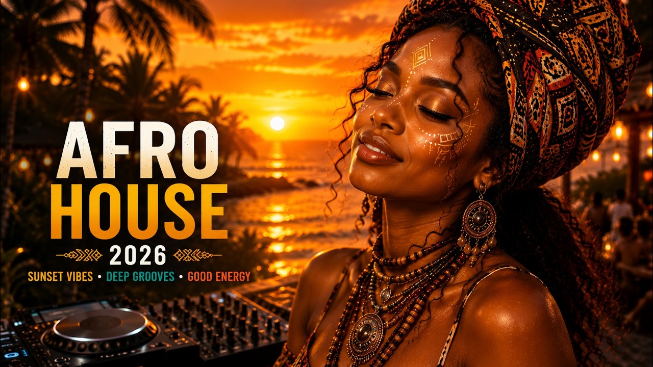 🌴 Afro House 2026 | Golden Sunset Journey | Feel Good Tribal Mix - YouTube