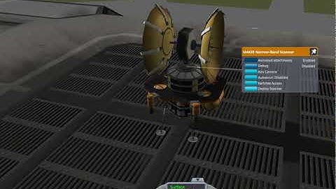 KSP 1.7.0 + Animated Attachment: Orbital Scanner test