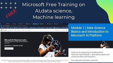 Microsoft Free Training For Students||Online Certification||Learn AI,ML and Data Science
