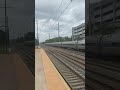 Amtrak NE Regional train #164 at 110 mph thru Hamilton #shorts #fyp #highspeedtrain
