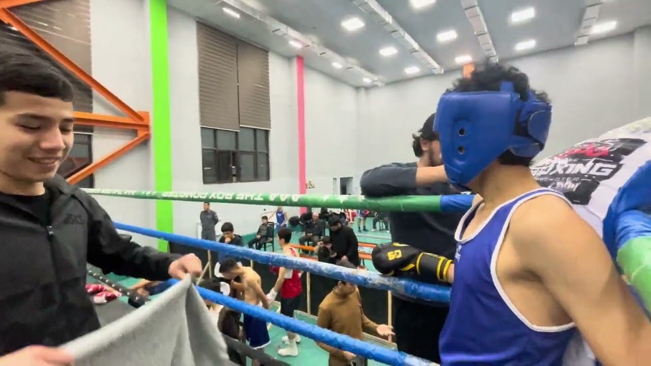 Бокс🥊Федерация Узбекистана 🇺🇿Рахмонов Бобур Дилшодович🥊Синий угол До срочная победа 🥊