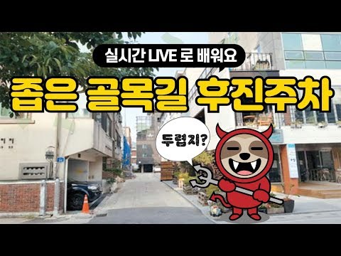 [미남의 라이브 강의]  <strong>후진주차</strong> 진짜 좁은곳 어떤 방법을 써야할까요? / 미남의운전교실