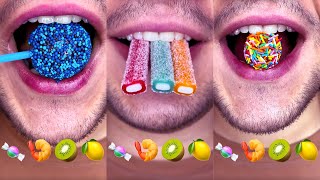 ASMR For Night Emoji Mukbang | Satisfying Sounds for Total Relaxation