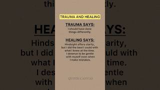 Trauma and Healing.