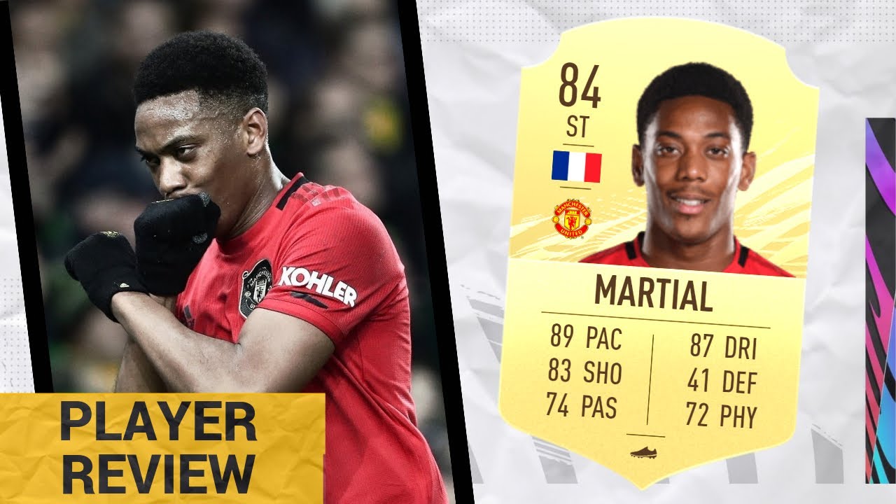FIFA 21 ANTHONY MARTIAL PLAYER REVIEW | 84 ANTHONY MARTIAL REVIEW | IS HE OVERPOWERED AGAIN | FUT 21