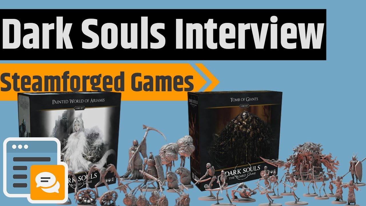 Dark Souls: The Board Game Interview - New Core Sets, Changes & A Hint of  Elden Ring - YouTube
