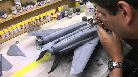 Trumpeter 1/32 F-14D Tomcat Video Build Part 9