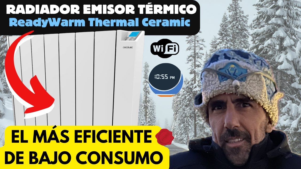 Radiador Emisor Térmico CERÁMICO BAJO CONSUMO🔥ReadyWarm Thermal Ceramic 