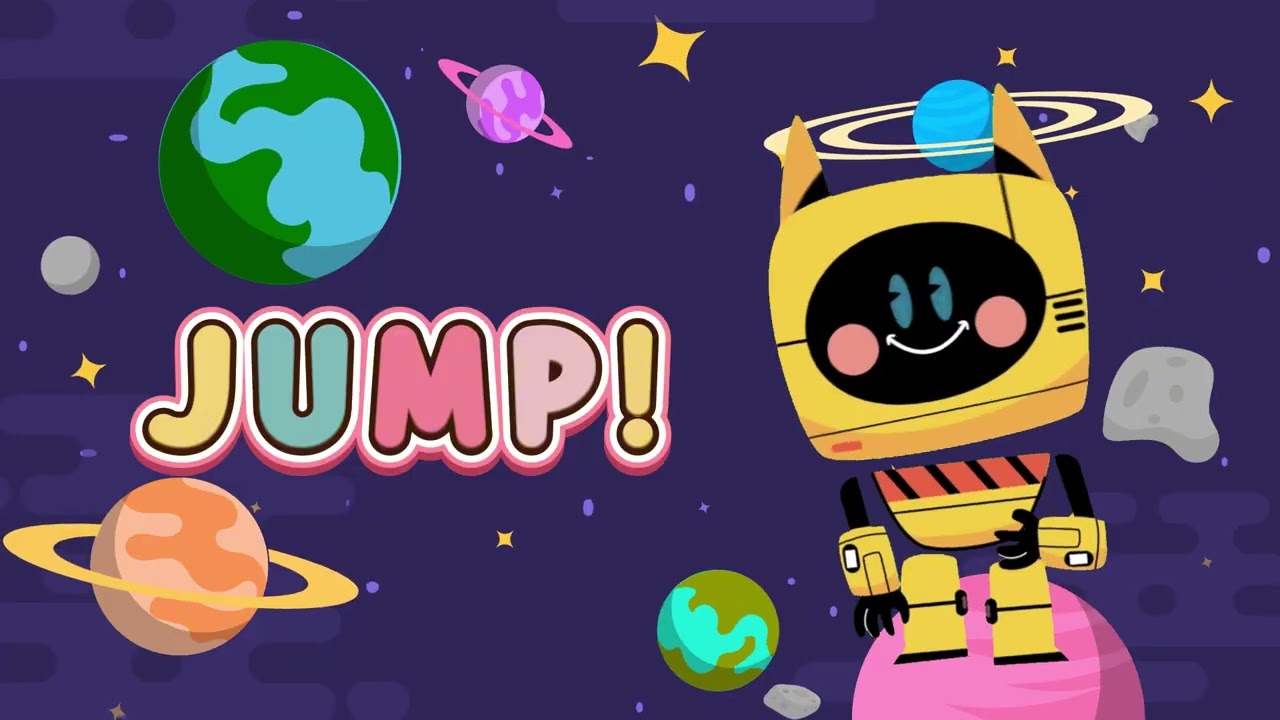 Jump Jump Song with RoboKitty!🐾– Sing & Dance Kids Song 🌈