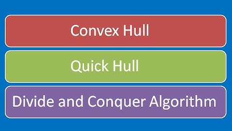 Programming Interview: Convex Hull Problem (Quick Hull Algorithm) Divide and Conquer