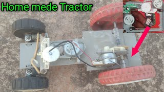 How to meke rc tractor at home🏠 ll Ghar mein rc tractor kese banay ll