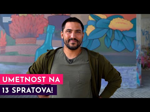 Ovaj čovek se penje na vrtoglave visine kako bi napravio NESTVARNA umetnička dela!