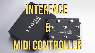 Xsonic Xtone Pro - Interface & Midi Controller